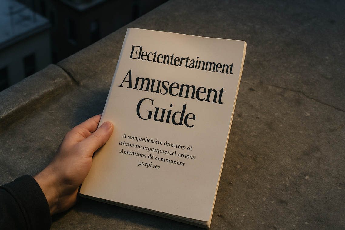 Amusement Guide Electrentertainment