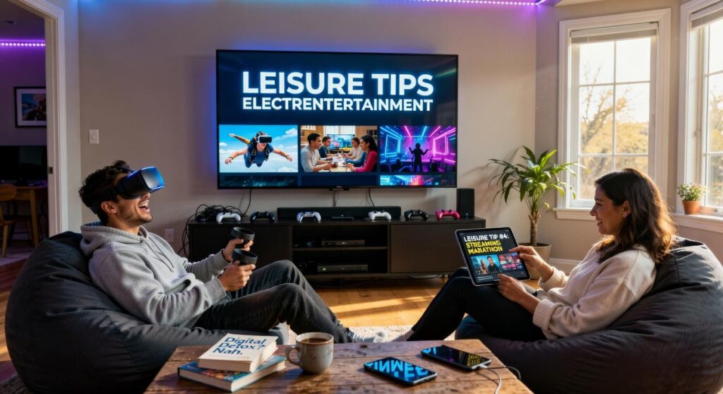 leisure tips electrentertainment